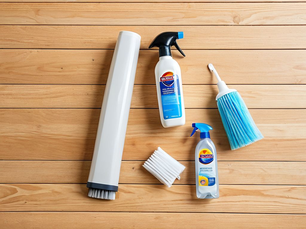 エアコンのフィルター掃除に使う道具一式