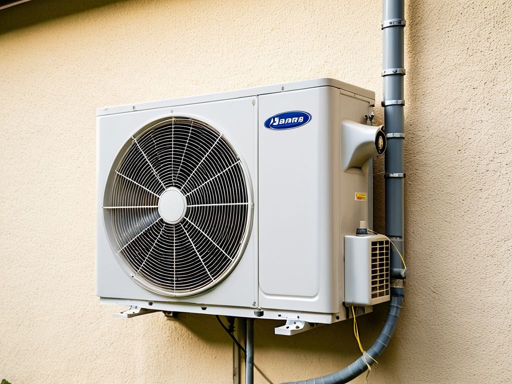 エアコンの室外機から破裂音が発生するイメージ