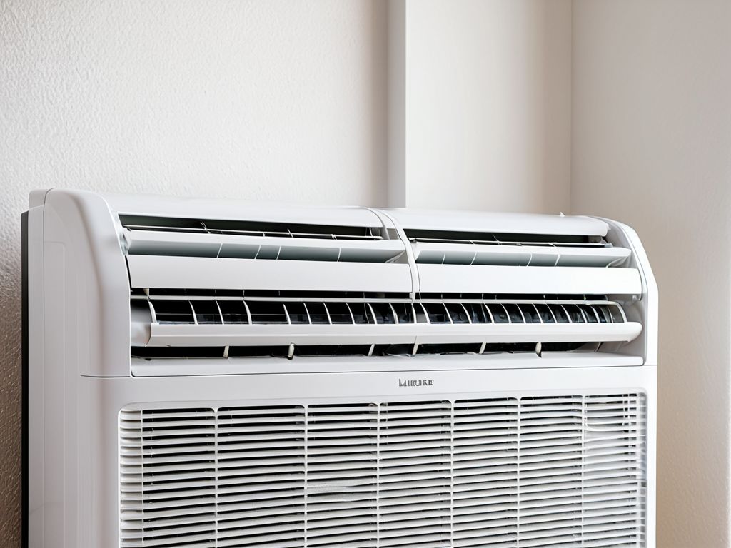 エアコンの熱交換器に結露した水滴のイメージ